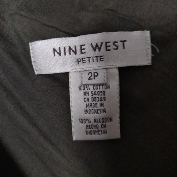 🌠2/$35🌠 Nine West Sleeveless Striped Dress - Picture 5 of 6